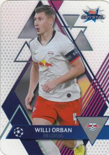 Willi Orban RB Leipzig 2019/20 Topps Crystal Champions League Base card #39